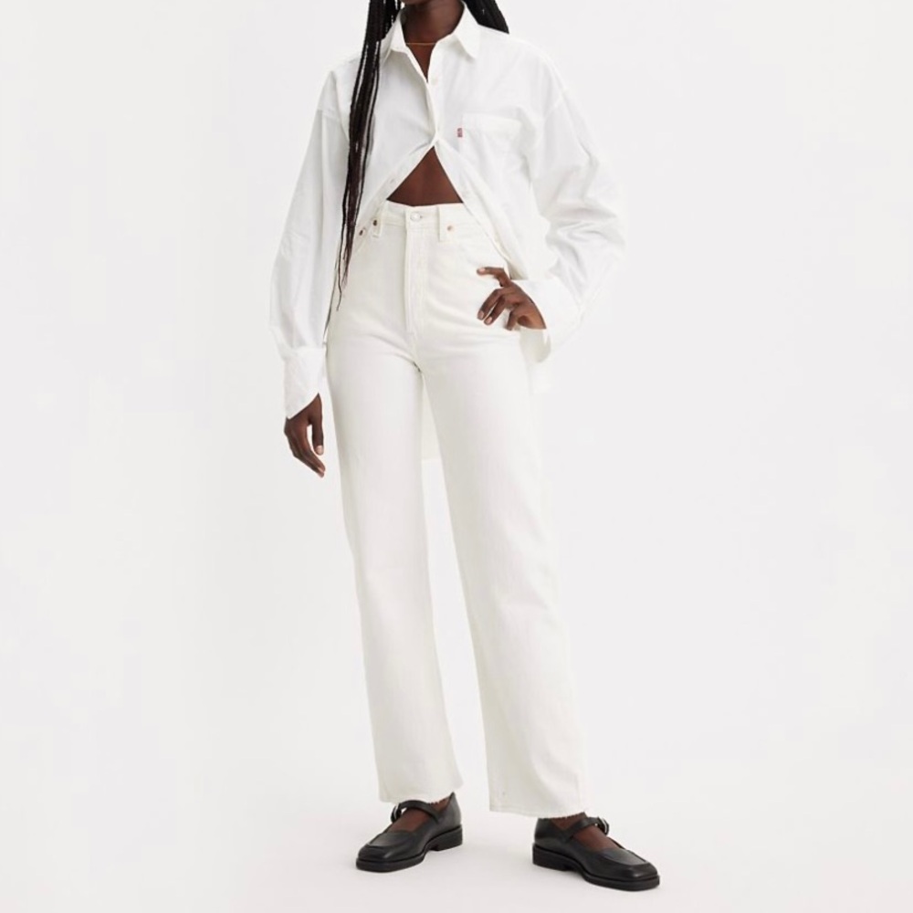 Levi’s Ribcage Straight Ankle Jeans